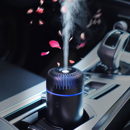 Car Fragrance Diffuser LED Cloud Mist Auto Aromatherapy Diffuser