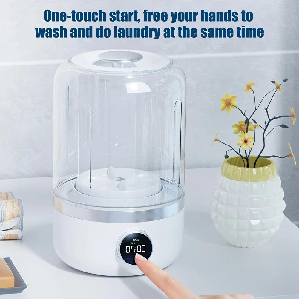 Wireless Charging Mini Portable Washing Machine
