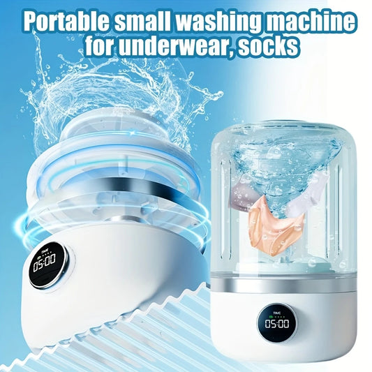 Wireless Charging Mini Portable Washing Machine