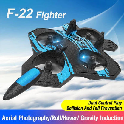 F22 Foam RC Plane - with Stunt Remote Control Aircraft Fighter