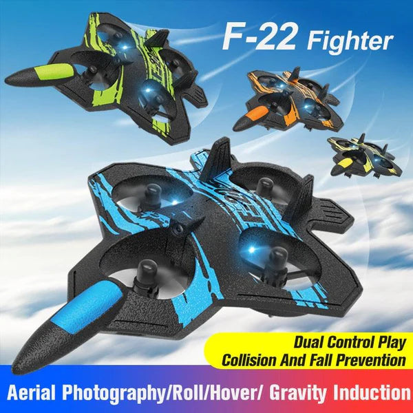 F22 Foam RC Plane - with Stunt Remote Control Aircraft Fighter