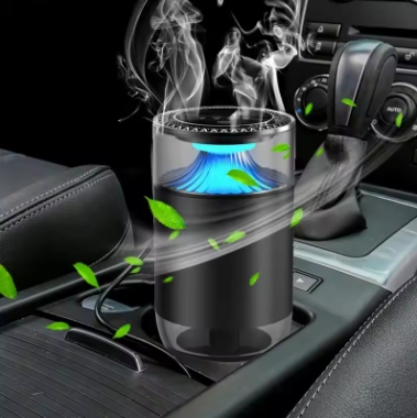 Car Fragrance Diffuser LED Cloud Mist Auto Aromatherapy Diffuser