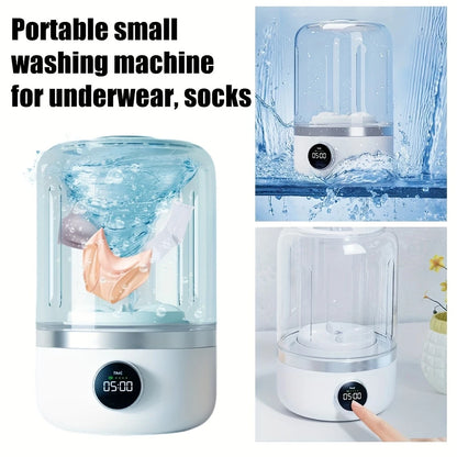 Wireless Charging Mini Portable Washing Machine